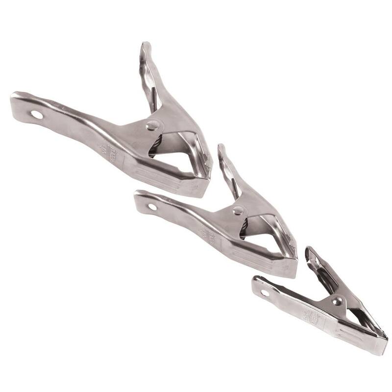 Serie XM de BESSEY: Abrazadera de resorte de acero con capacidad de 3 pulgadas y profundidad de garganta de 3.3125 pulgadas - XM7-NPT