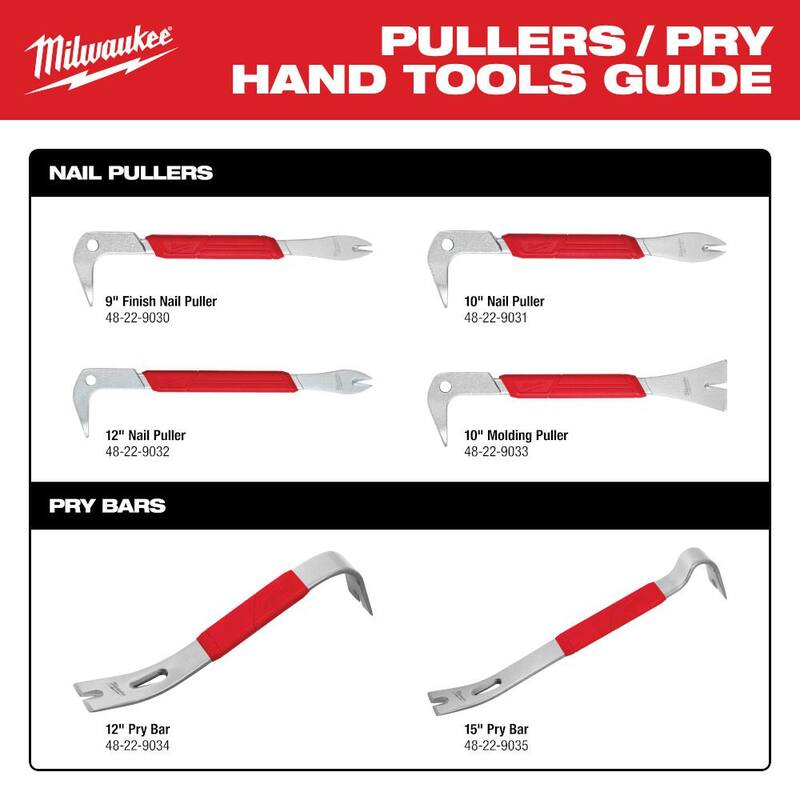Barra de palanca de 12 pulgadas de Milwaukee - 48-22-9034