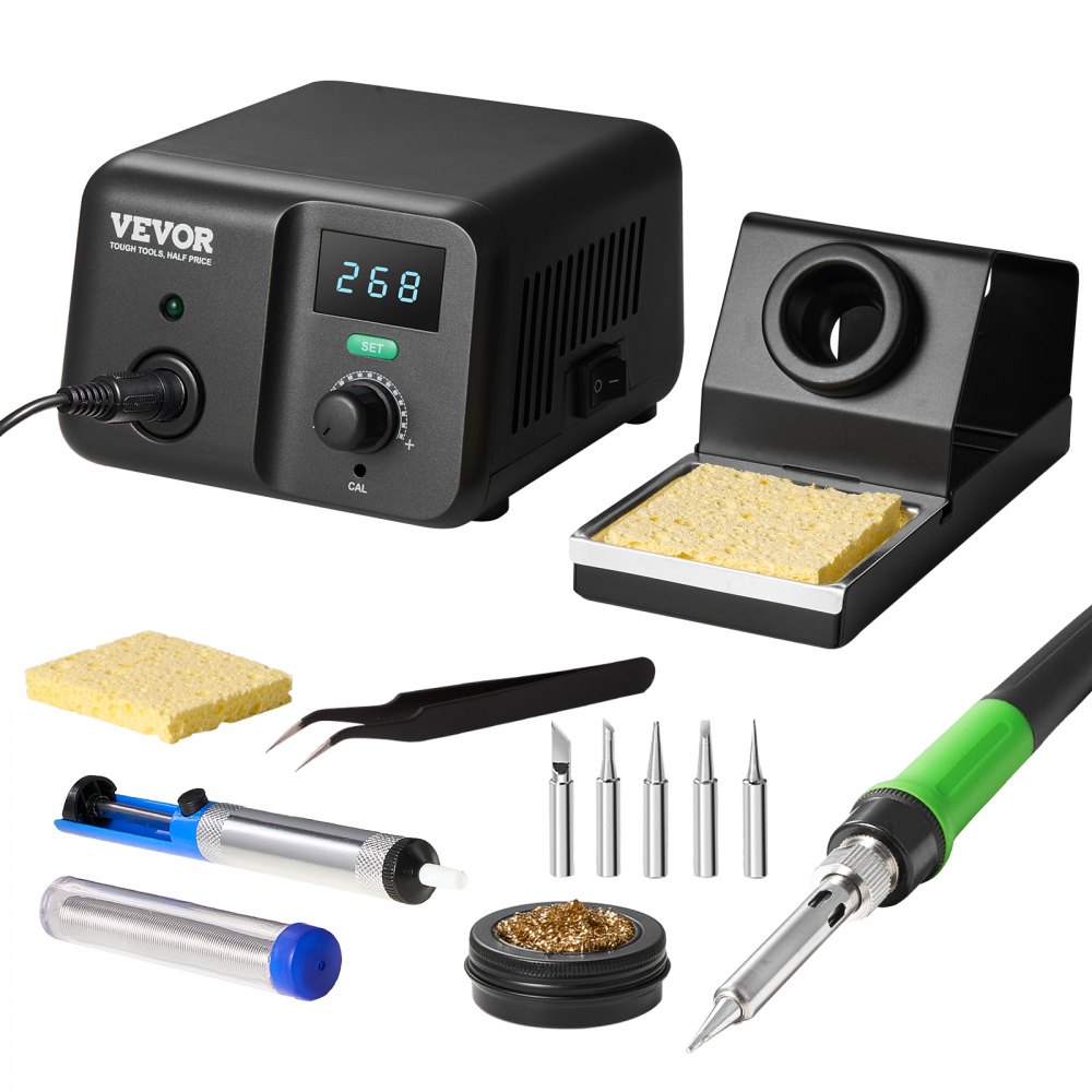 Soldering Iron Station 70W Digital Display Soldering Station Kit 122°F-932°F - LTZDYX70WWHJ42XAYV1