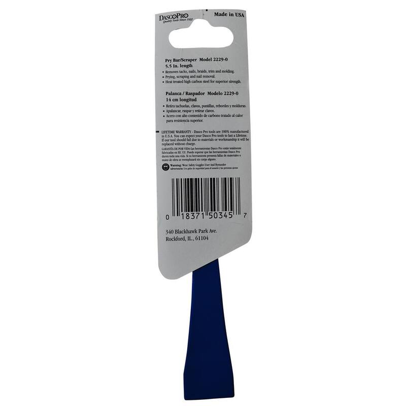 Dasco Pro 7.5 pulgadas Ultra-Bar II con juego de 3 pulgadas Thumb Bar de regalo (2 piezas) - 227