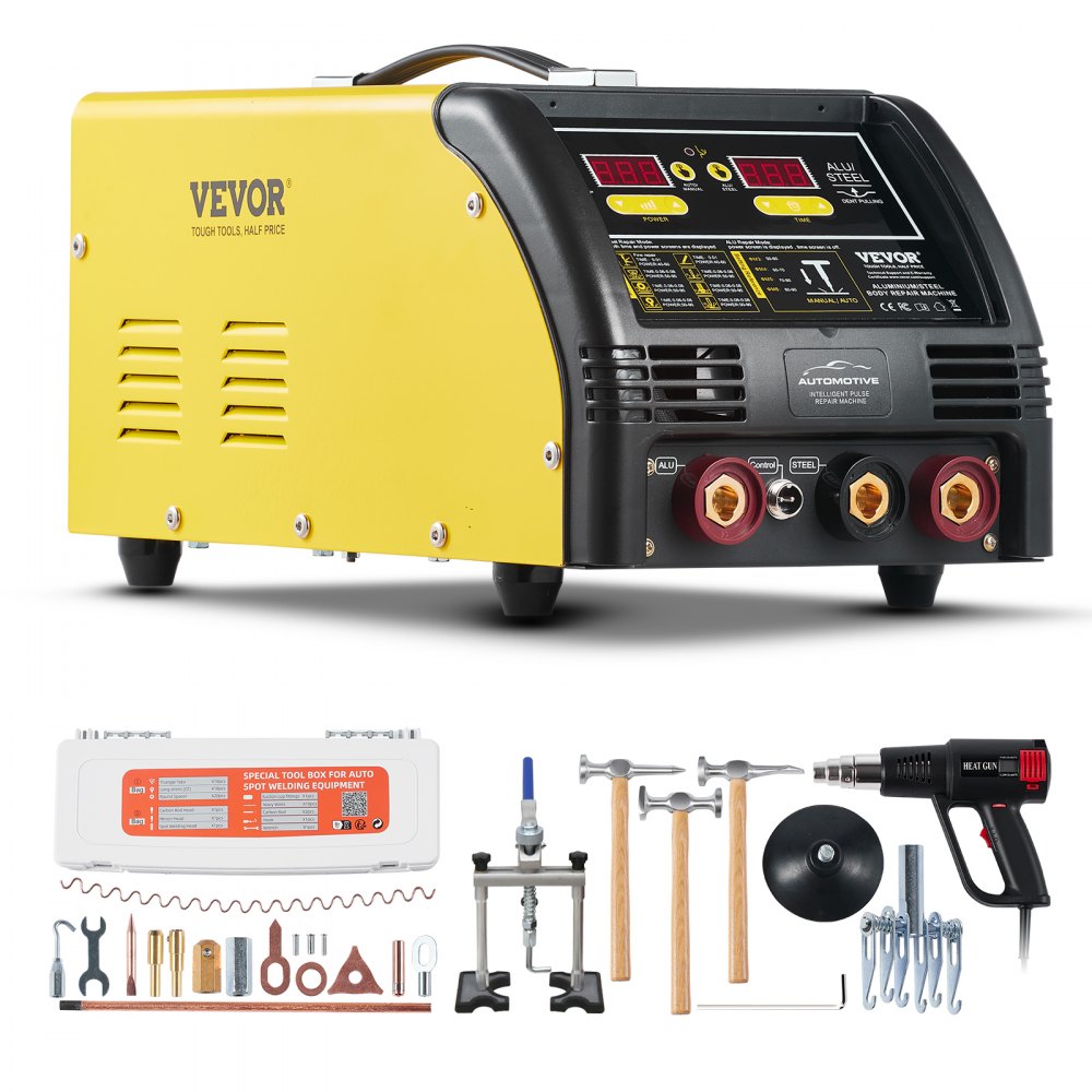 VEVOR Dual Pro Stud Welder Professional 5KW Welder for Steel & Aluminum Panels - LZHJFTSZDSD1DIN4DV1