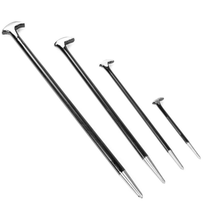 Barra de palanca de talón con cabeza puntiaguda de uso rudo, en set de 4 piezas - 11550-H1