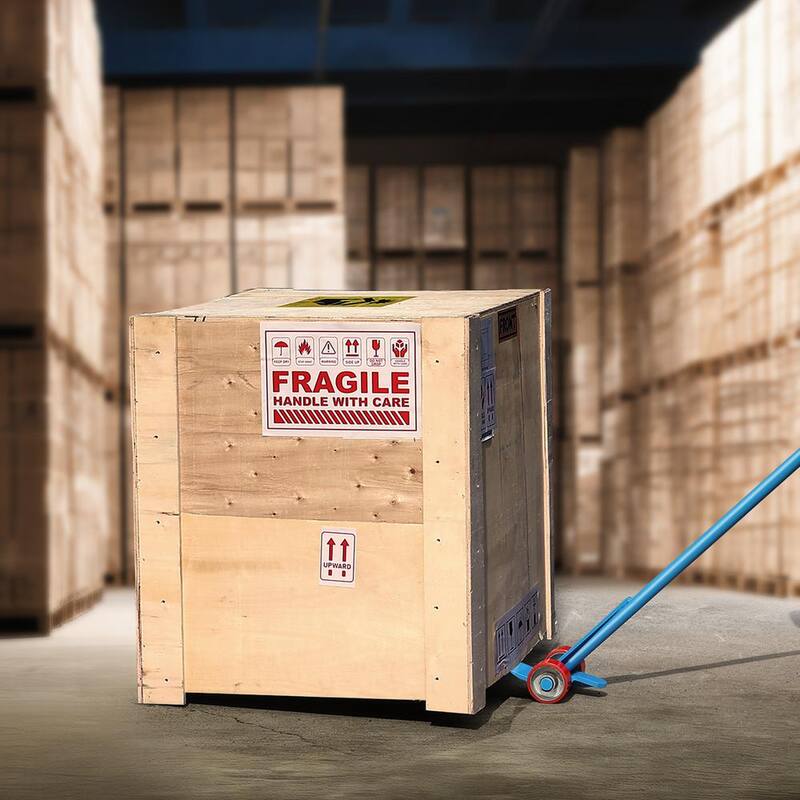 Barra de Palanca VEVOR Prylever de 60 pulgadas de mango con capacidad de peso de 8818 lbs. Barra de palanca resistente con ruedas de 4 pulgadas, color azul - QG6600IBS5INZ47P4V0.