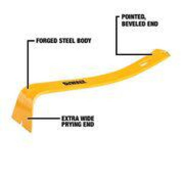 DEWALT - Barra plana de acero de resorte de 15 pulgadas - DWHT55160