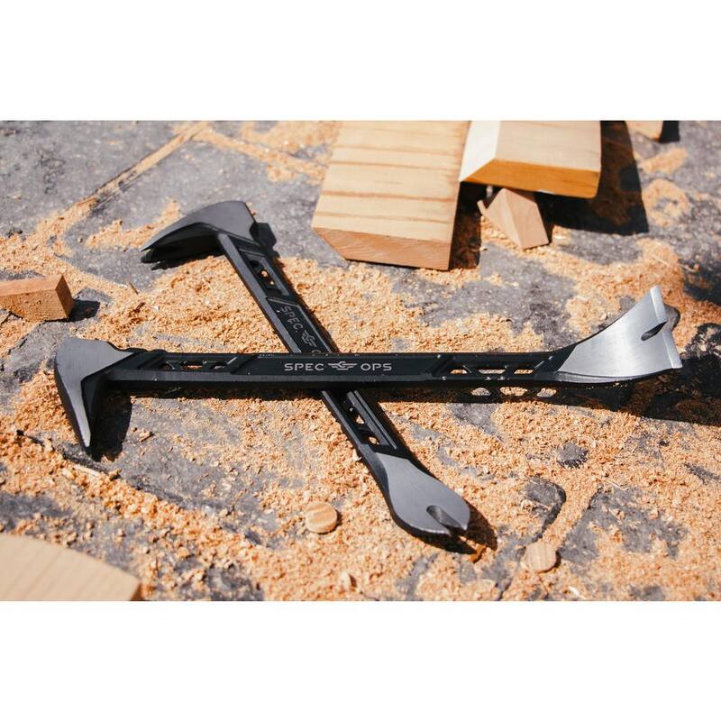 Especificaciones tácticas de la barra de palanca extractor de clavos de 11 pulgadas, garra de gato, acero de alto carbono - SPEC-D11CLAW