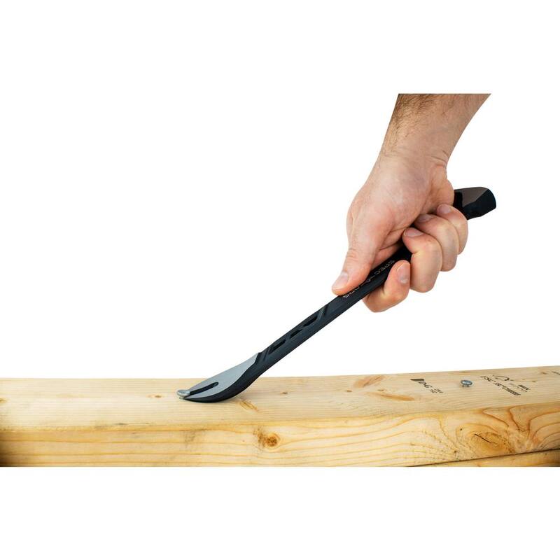 Especificaciones tácticas de la barra de palanca extractor de clavos de 11 pulgadas, garra de gato, acero de alto carbono - SPEC-D11CLAW