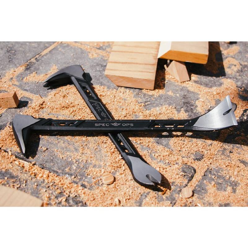 Especificaciones tácticas de la barra de palanca extractor de clavos de 11 pulgadas, garra de gato, acero de alto carbono - SPEC-D11CLAW