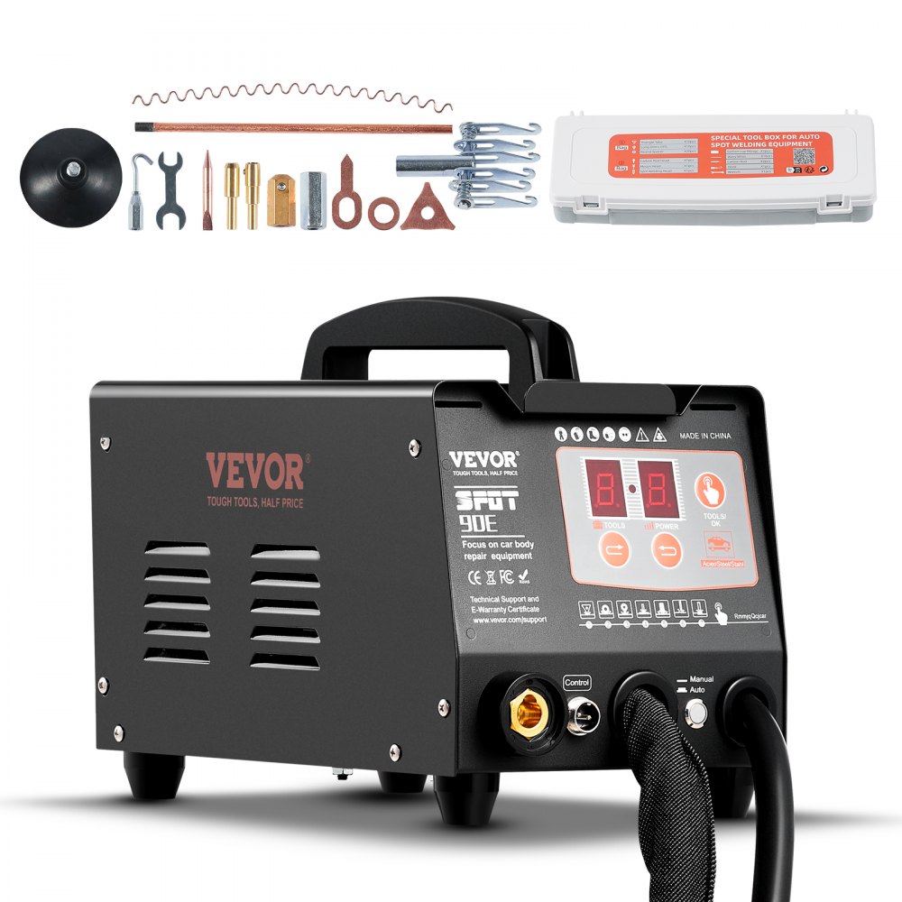 VEVOR Spot Welder Dent Puller 3KW Stud Welder Dent Repair Kit with 2 Welding Gun - LZHJ30KW7ZGNRYSVJV1