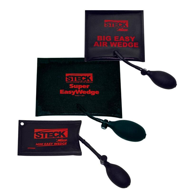 Milton Easy Air Shim: Barra de palanca inflable y bolsa de cuña de aire para nivelación de herramientas (paquete de 3) - STC32925