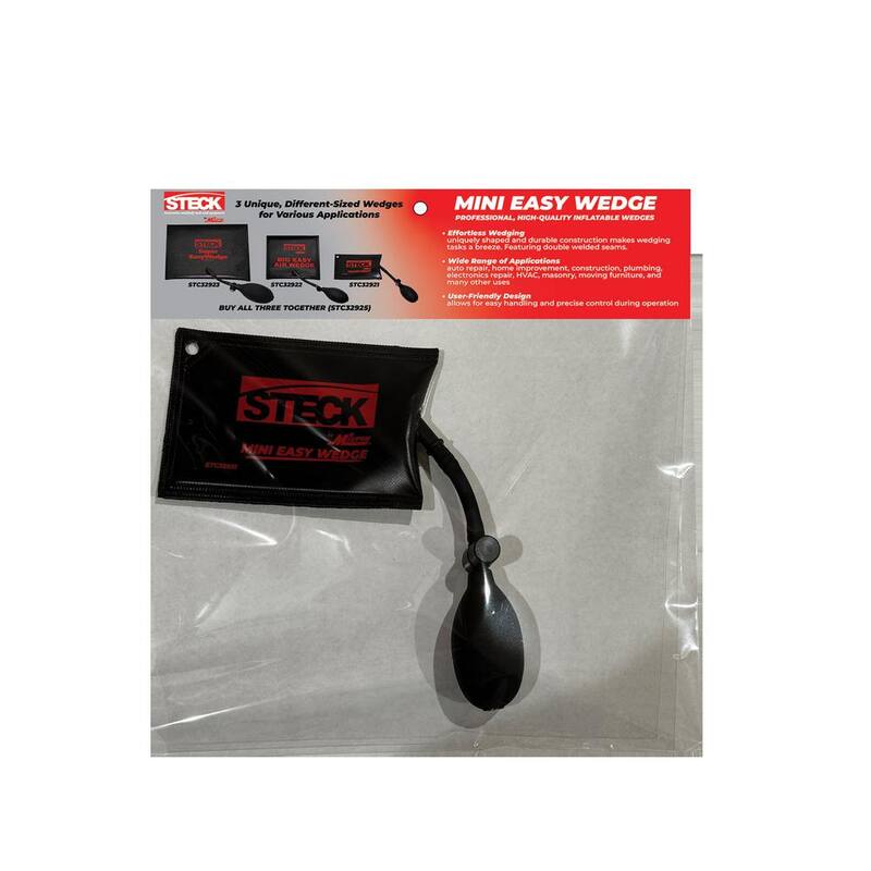 Milton Mini Easy Air Shim Herramienta de palanca inflable y cuña de nivelación con bolsa de aire - STC32921