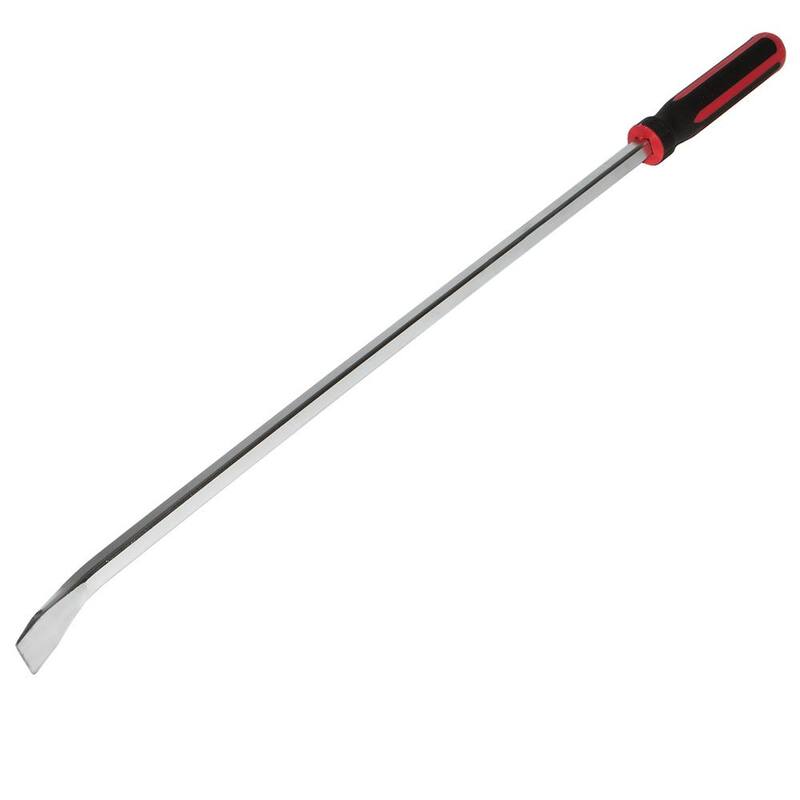 Barra de palanca resistente con punta doblada de 36 pulgadas de STARK USA con mango acolchonado - 11561