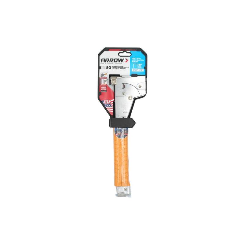 Arrow HT50 Professional Hammer Tacker - HT50P
Martillo grapador profesional Arrow HT50 - HT50P