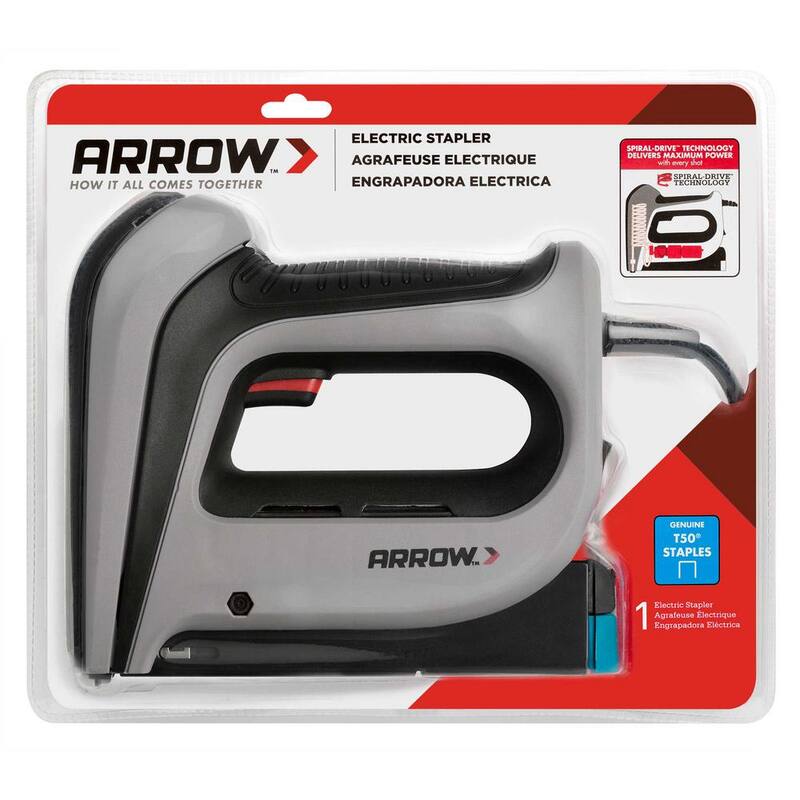 Arrow T50ACD Pistola de grapas eléctrica compacta