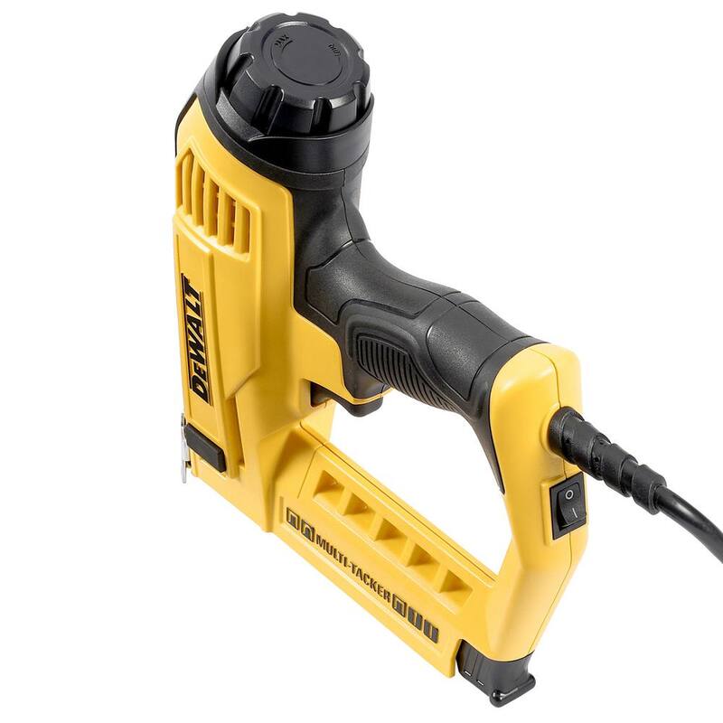 DEWALT 5-en-1 Multi-Grapadora y Clavadora de Brad - DWHT75021