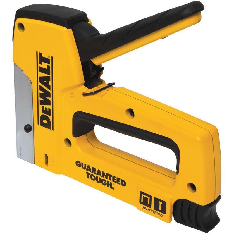 DEWALT Grapadora/Clavadora resistente de calibre 18 - DWHTTR350