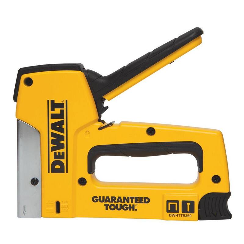 DEWALT Grapadora/Clavadora resistente de calibre 18 - DWHTTR350