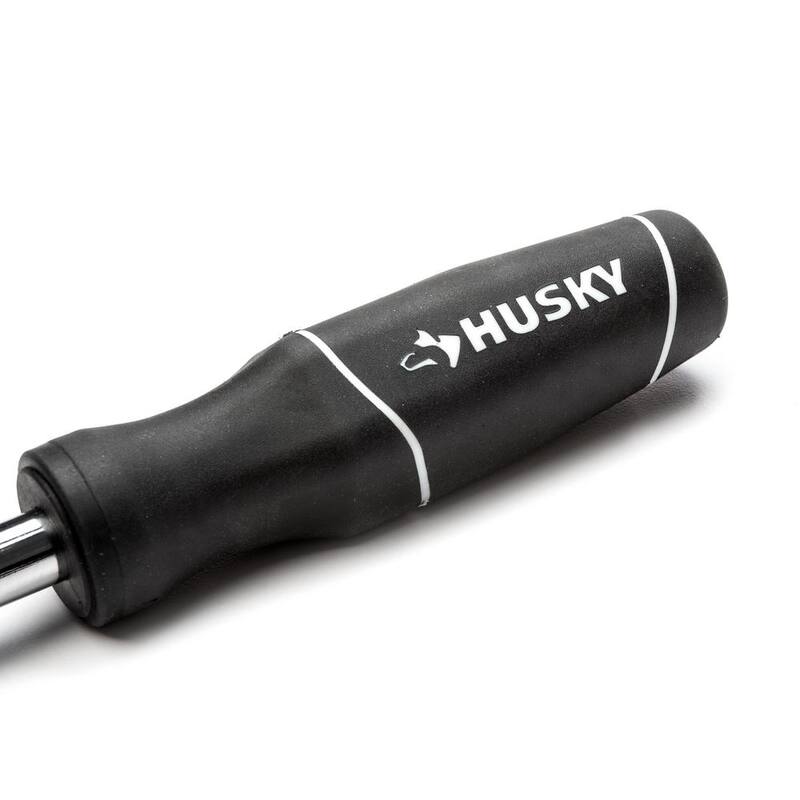 Juego de 7 destornilladores de tuercas con agarre acolchado Husky SAE - H7PCNUTDRSAE