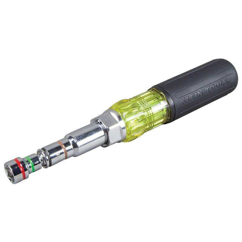 Juego de destornillador de tuercas múltiple de servicio pesado 7 en 1 de Klein Tools - 32807MAGSEN