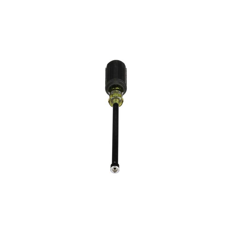 Herramienta de 1/4 de pulgada con punta magnética para tuercas y eje hueco de 6 pulgadas con mango de agarre acolchonado - 646-1/4M