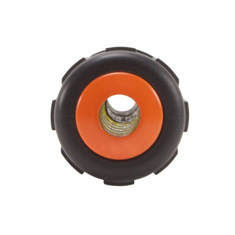 Klein Tools 9/16 pulgadas. Conductor de tuerca con punta magnética de servicio pesado y eje hueco de 4 pulgadas - mango acolchado con agarre suave - 635-9/16