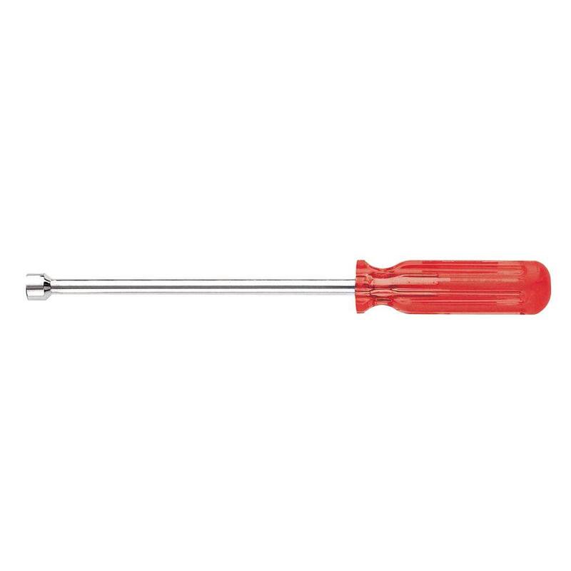 Herramienta magnética para tuercas de 1/4 pulgadas con eje de 18 pulgadas - S818M de Klein Tools
