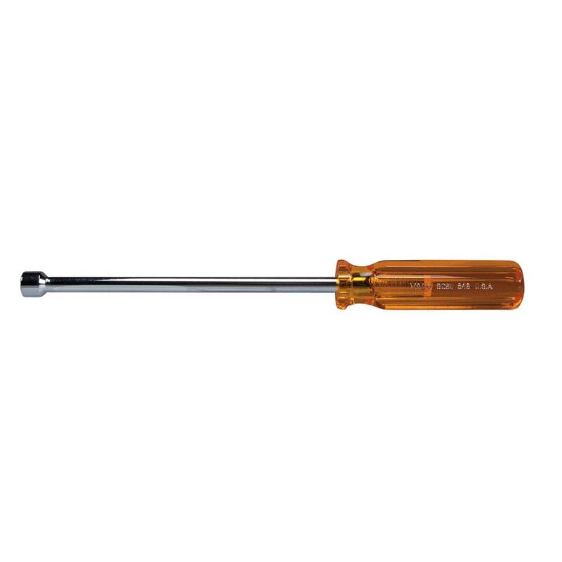 Herramienta magnética para tuercas de 1/4 pulgadas con eje de 18 pulgadas - S818M de Klein Tools