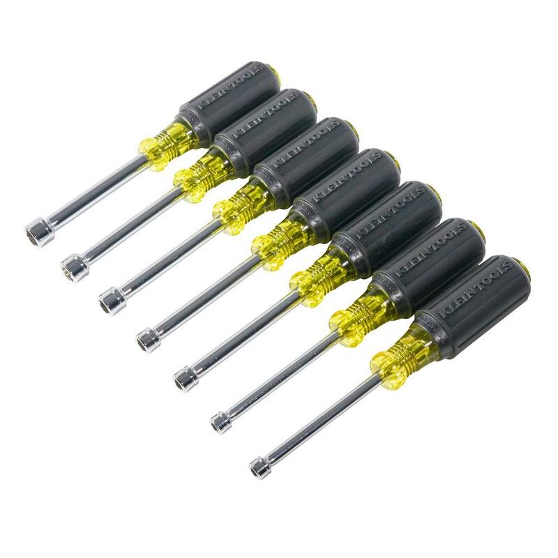 Juego de 7 destornilladores métricos con mango de agarre acolchado - 65160 de Klein Tools