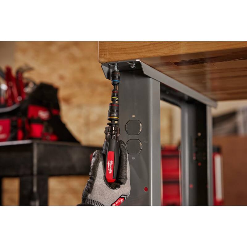 Milwaukee Multi-Nut Driver con Impacto SHOCKWAVE y Puntas Magnéticas para Dados - 48-22-2921