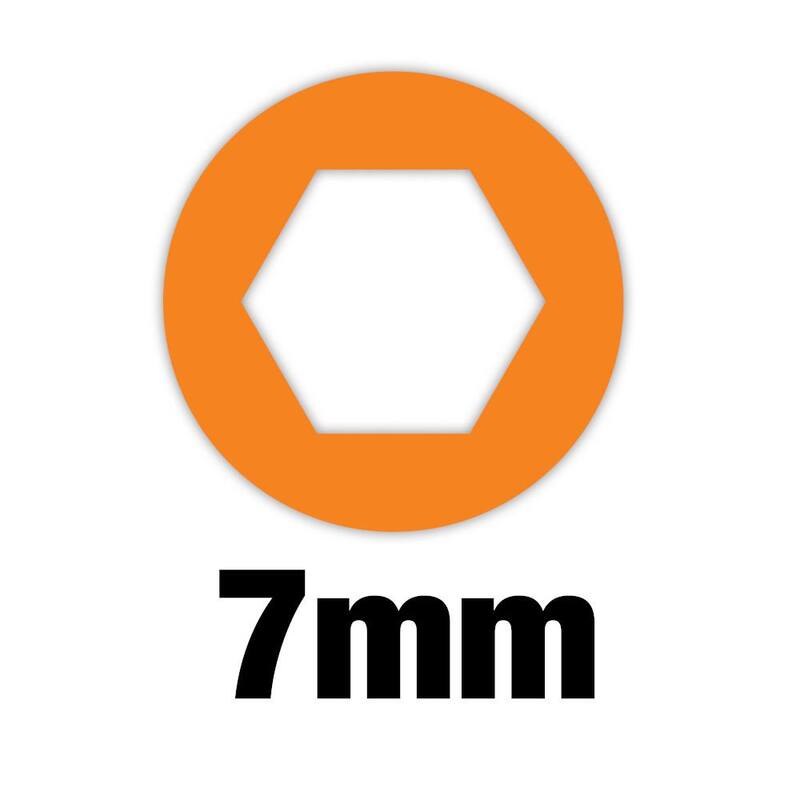 Milwaukee 7 mm Llave de Tuercas Magnética HollowCore - 48-22-2564