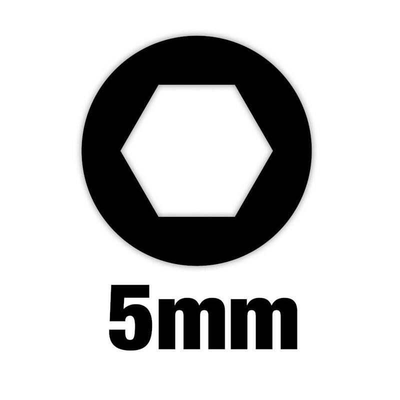 Llave de tuercas Milwaukee HollowCore de 5 mm - 48-22-2461