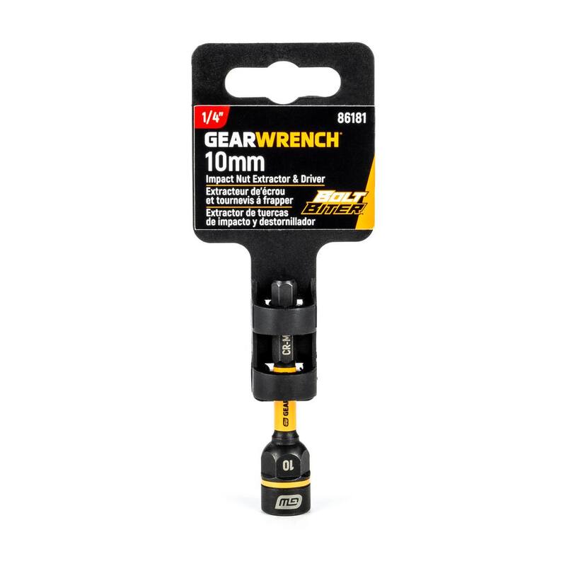 Extrator y llave para tuercas Bolt Biter de 10 mm de GEARWRENCH - 86181