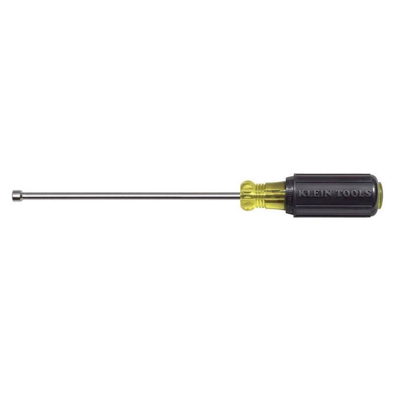 Herramienta de conductor de tuerca con punta magnética de 3/16 pulg. con eje de 6 pulg. - Mango de agarre acolchonado - 646-3/16M