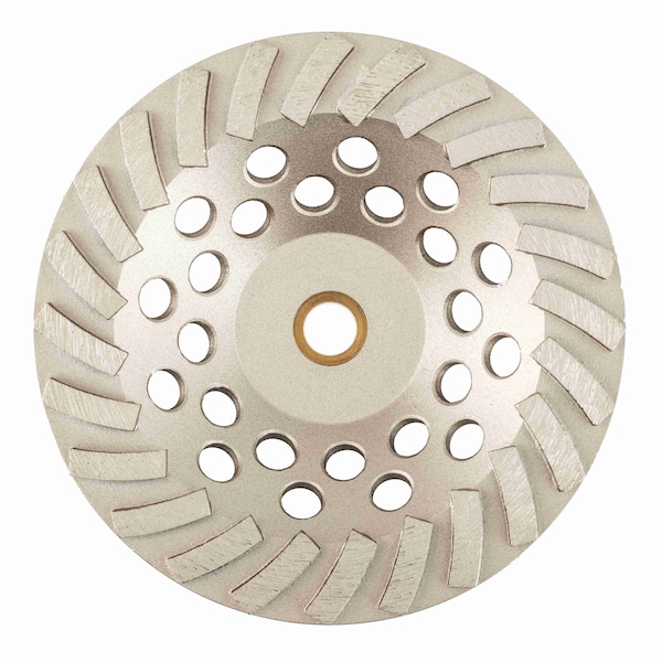 Herramientas de diamante Paragon 4'' x 7858 con 8 segmentos Swirl Grinding Cup Wheel - SCW-4-8