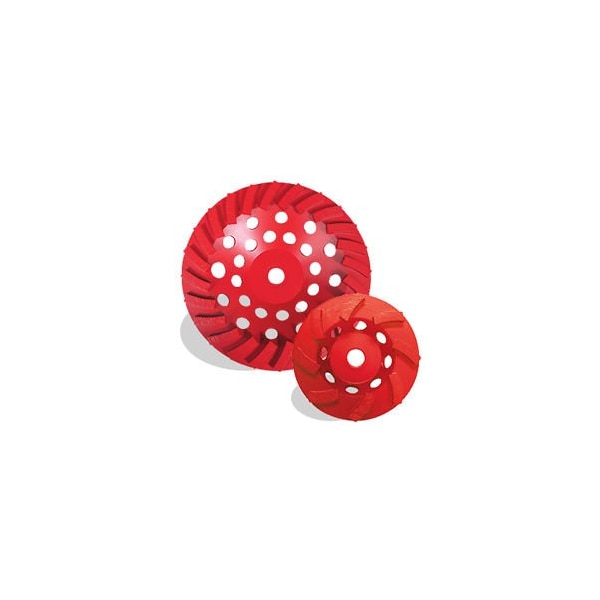 Rueda de copa con remolino Pearl P2 Pro-V 4 x 5/8-11, 8 segmentos - PV04CSEH