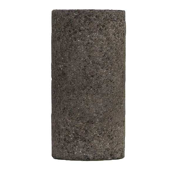 Norton Abrasives Gemini Inserto de Rectificado con Punta Cuadrada, 2 pulgadas de diámetro, 3 pulgadas de largo, 24 granos, Óxido de Aluminio - 61463622219