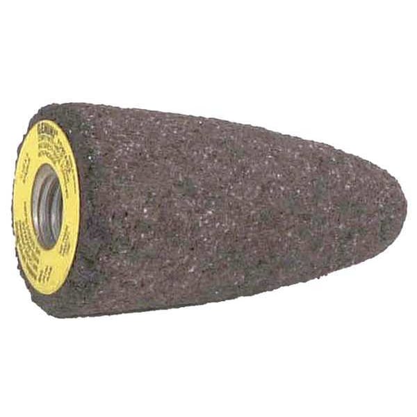 Norton Abrasives Gemini Cono de Rectificado, 1 pulgada de diámetro, 3 pulgadas de longitud, 24 granos, óxido de aluminio - 61463622342