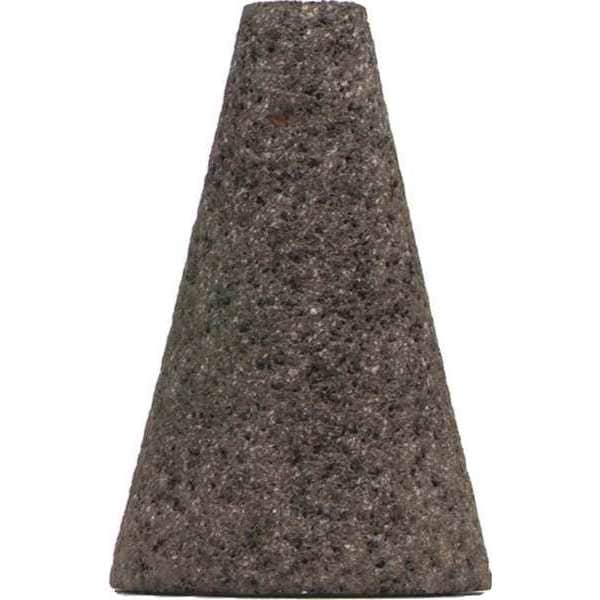 Norton Abrasives Gemini Cono de Rectificado con Punta Cuadrada, 2 pulgadas de diámetro, 3 pulgadas de largo, 24 granos, AO - 61463615722