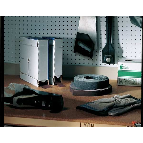 Rollo de abrasivo Norton, 1" de ancho x 150 pies de longitud, 120G, café - 66261126274