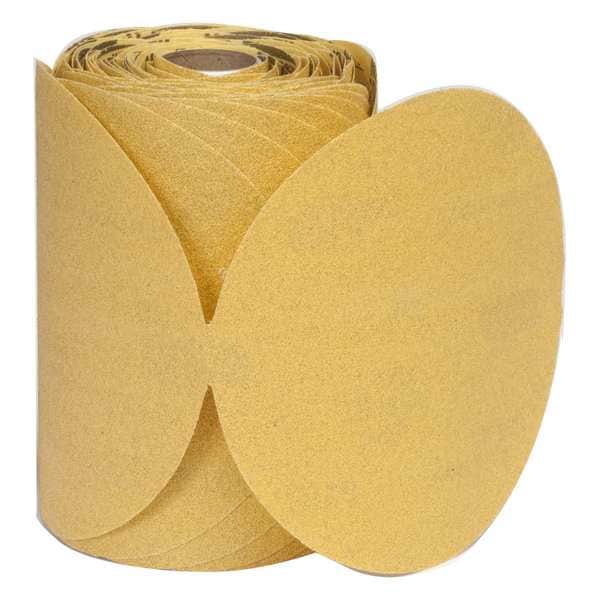 Rollo de discos de lija Norton Abrasives PSA, 5 pulgadas de diámetro, P100 G - 66261183807