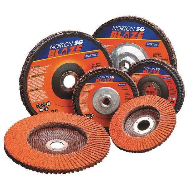 Disco de Solapa para Arbor de Abrasivos Norton, 4-1/2, 36, Extra Grueso - 66261183486