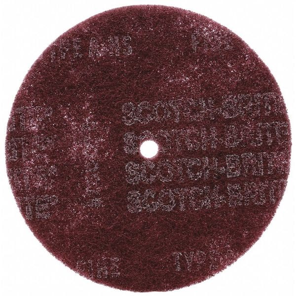 Disco de fibra Scotch-Brite, 8" de diámetro, 1/2" de agujero de montaje - 7000121006.
