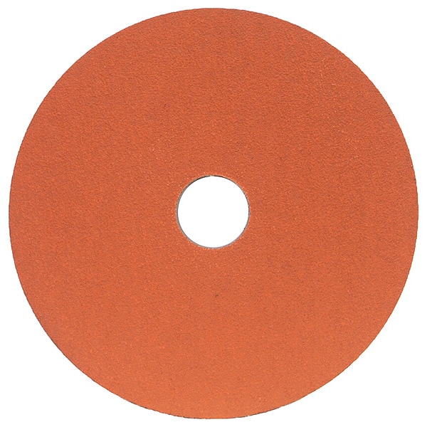 Disco de fibra abrasiva Norton, 4-1/2x7/8 pulgadas, 24 gr, paquete de 25 - 69957398000