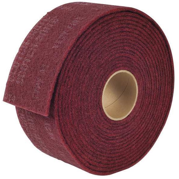 Rollo Abrasivo Scotch-Brite, 4"Wx30ft. L, Óxido de Aluminio, Paquete de 3 - 7010364904