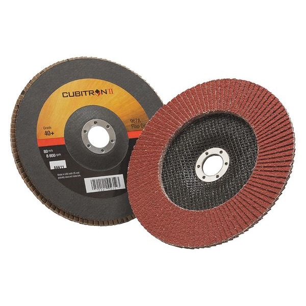 Disco abanico Cubitron de 3M, T27, 7 pulgadas x 7/8 pulgadas, 40 - 7000148184
