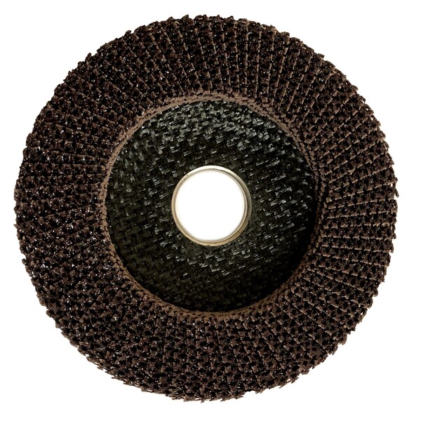 Bullard Abrasives Disco de aletas sin carga, 4-1/2 x 7/8, Paq. con 10 - 34284