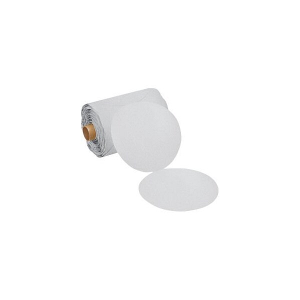 Rollo de discos de papel Stikit 3M 426U de carburo de silicio de 5" X NH 320 granos - 175 discos por rollo - 7000119240