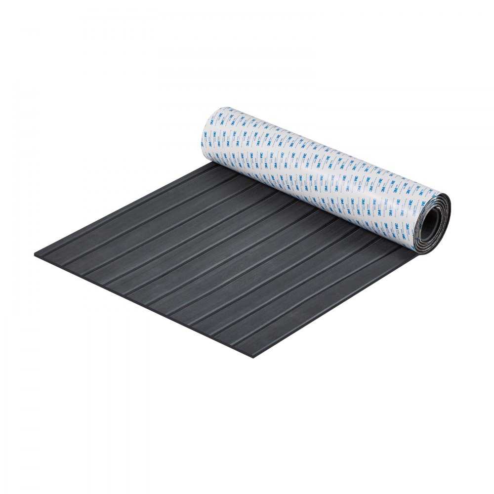 VEVOR Boat Flooring, EVA Foam Boat Decking 94.5" x 23.6", Non-Slip Self-Adhesive Flooring, 15.5 sq.ft Marine Carpet for Boats, Yacht, Pontoon, Kayak Decking - CBZZFHPMDDSHB8RTKV0
