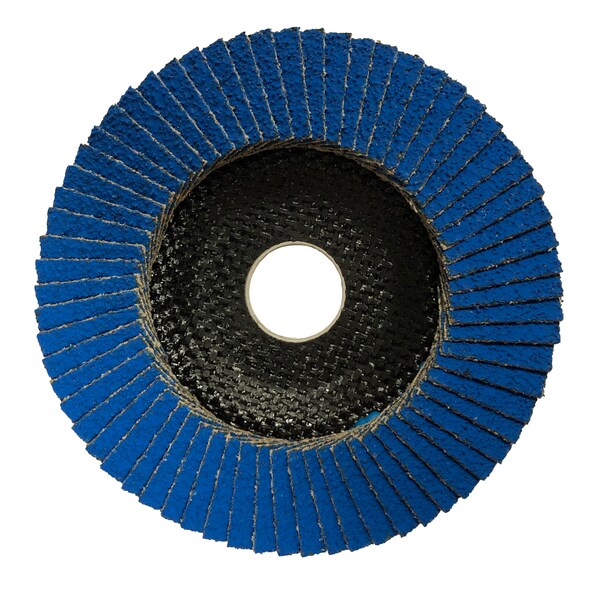 Disco de láminas Zirco-Cerámico Bullard Abrasives 4-1/2x7/8, paquete de 20 - 34094