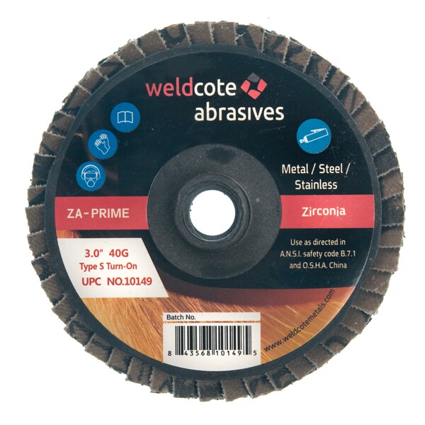 Weldcote Disco de Aletas 3 T27 Z-Prime S-Type (Activación) 40G - 10149