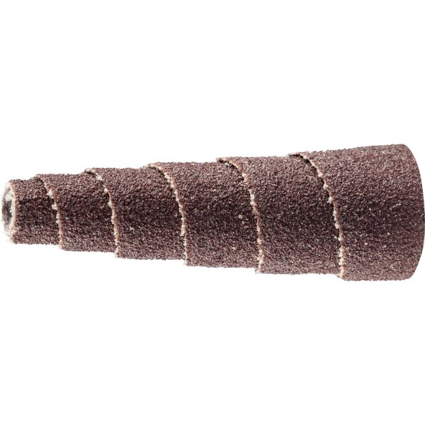 Pferd Taper Poliroll, 120 Grit, 1/2"x1-1/2"x1/8 - 41830